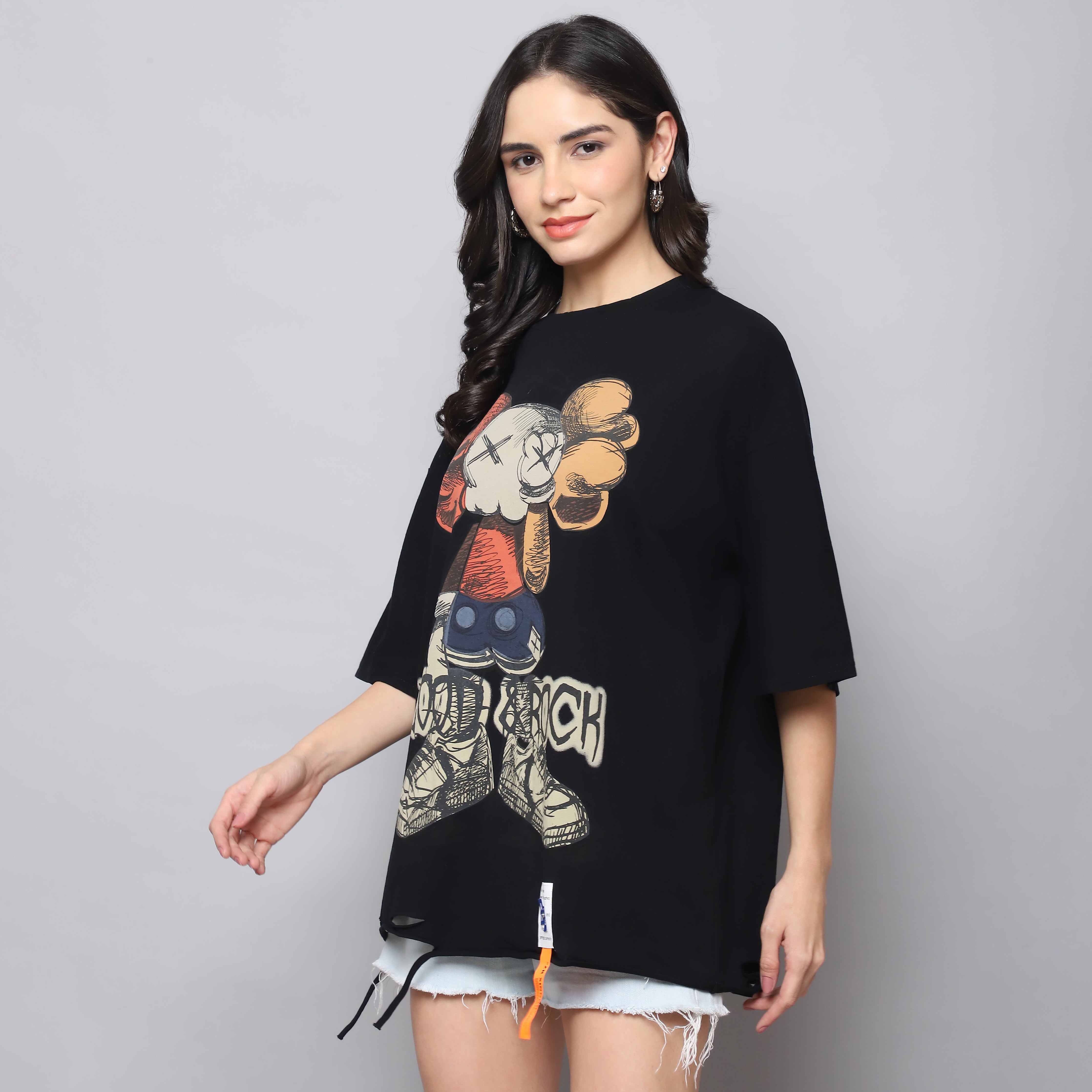 Women's Oversized Graphic T-Shirt