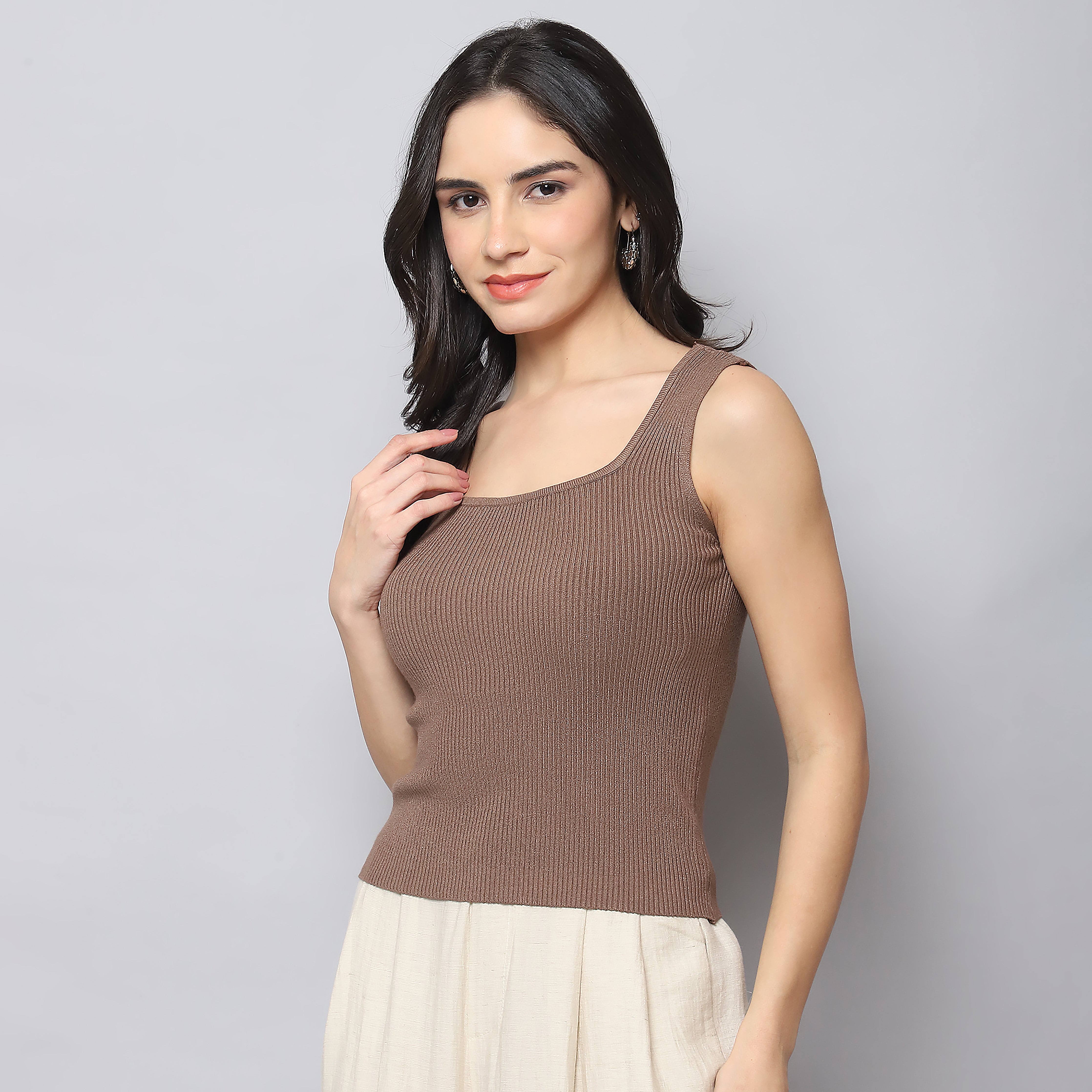 Fawn Knitted Tank Top