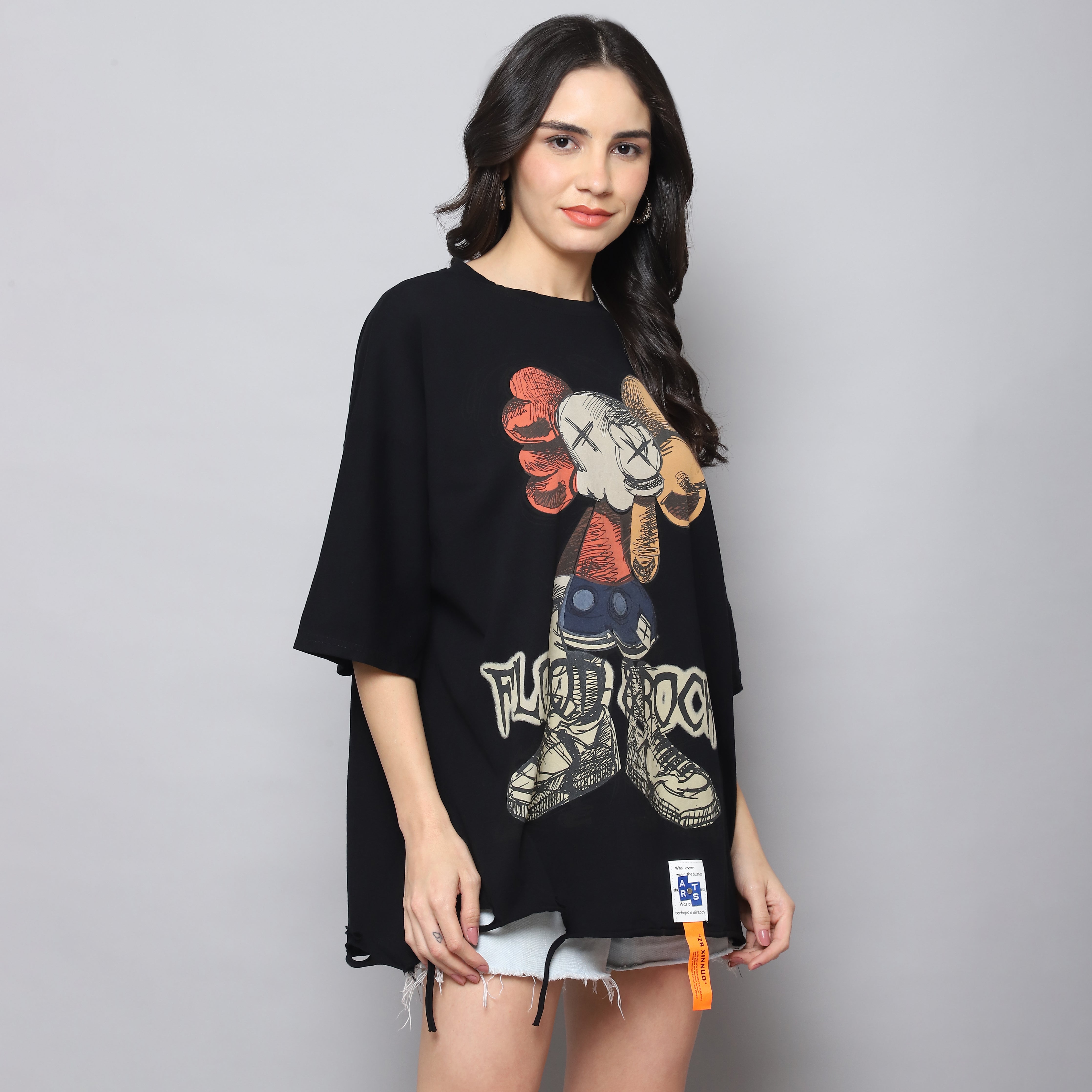 Women's Oversized Graphic T-Shirt