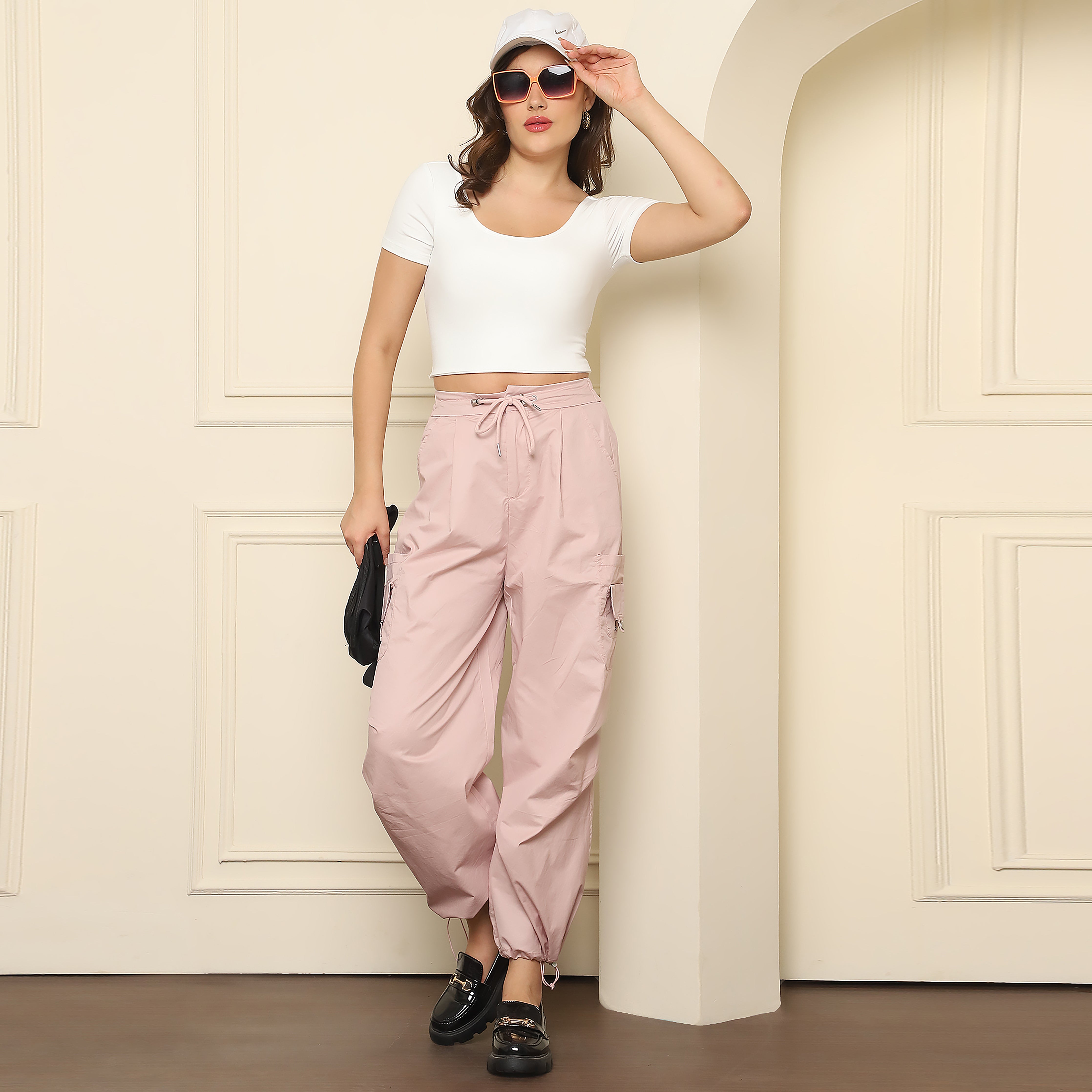 White Knitted Summer Padded Top | 100% Cotton Women's Crop Top