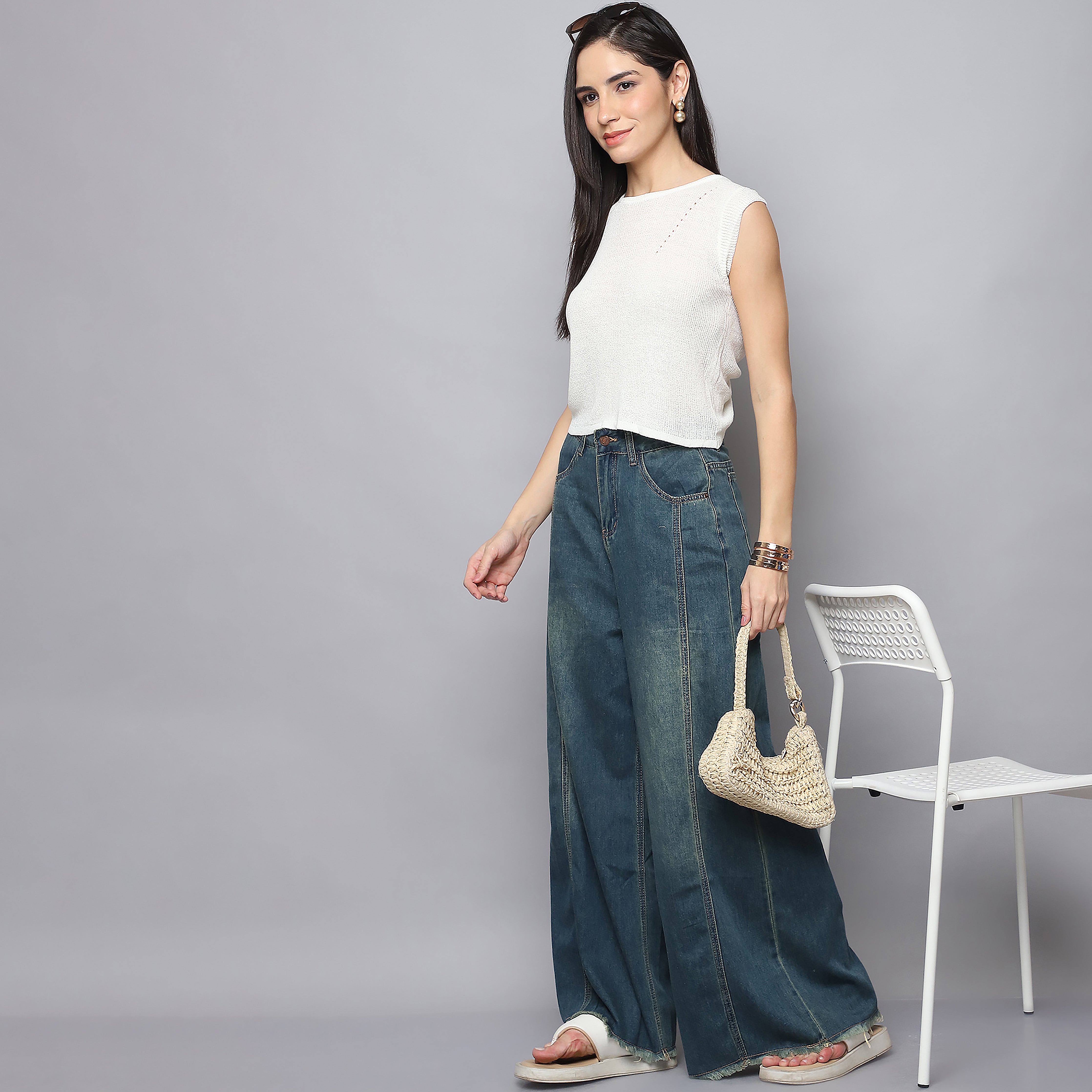 Knitted Top – Off White