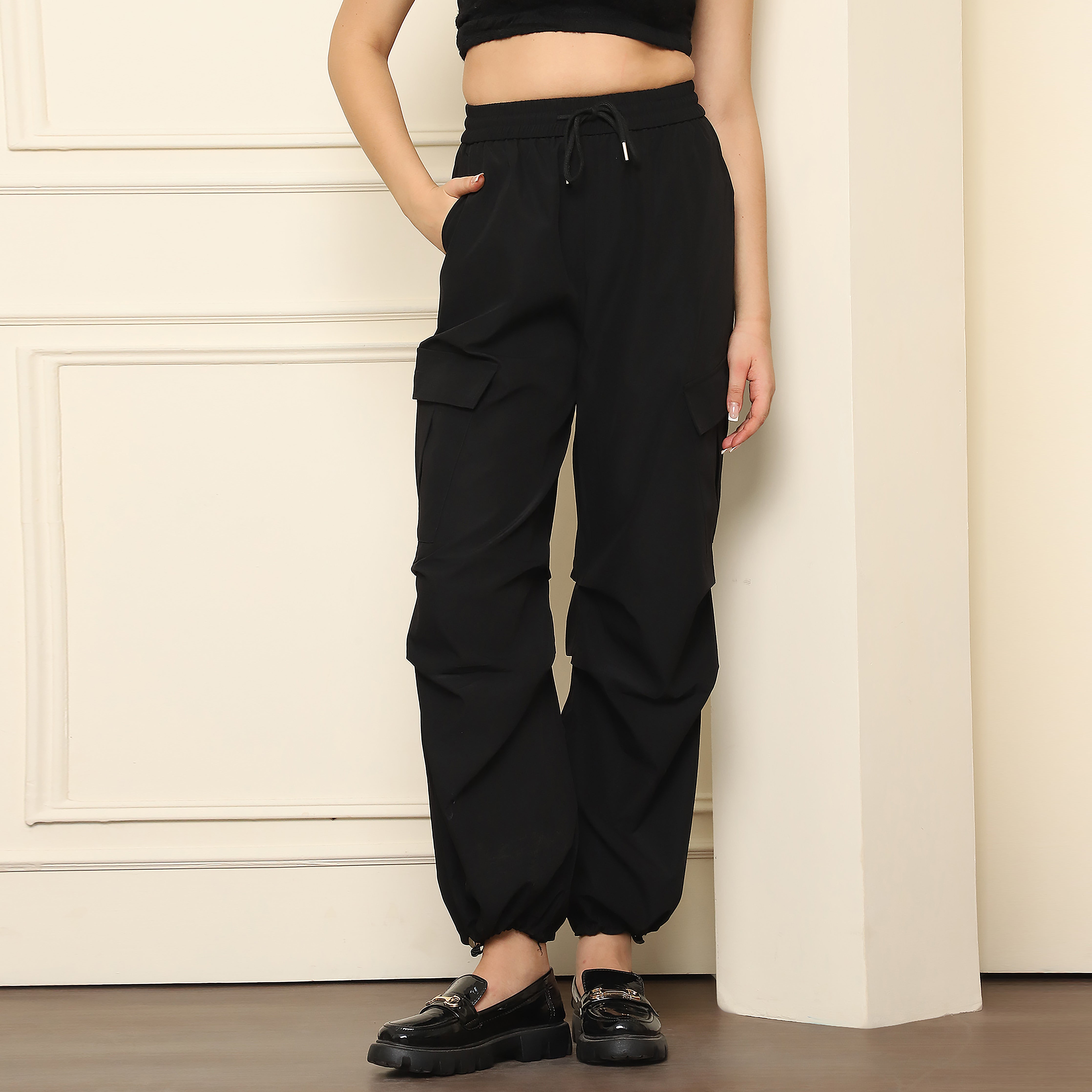 Black Cargo Pants