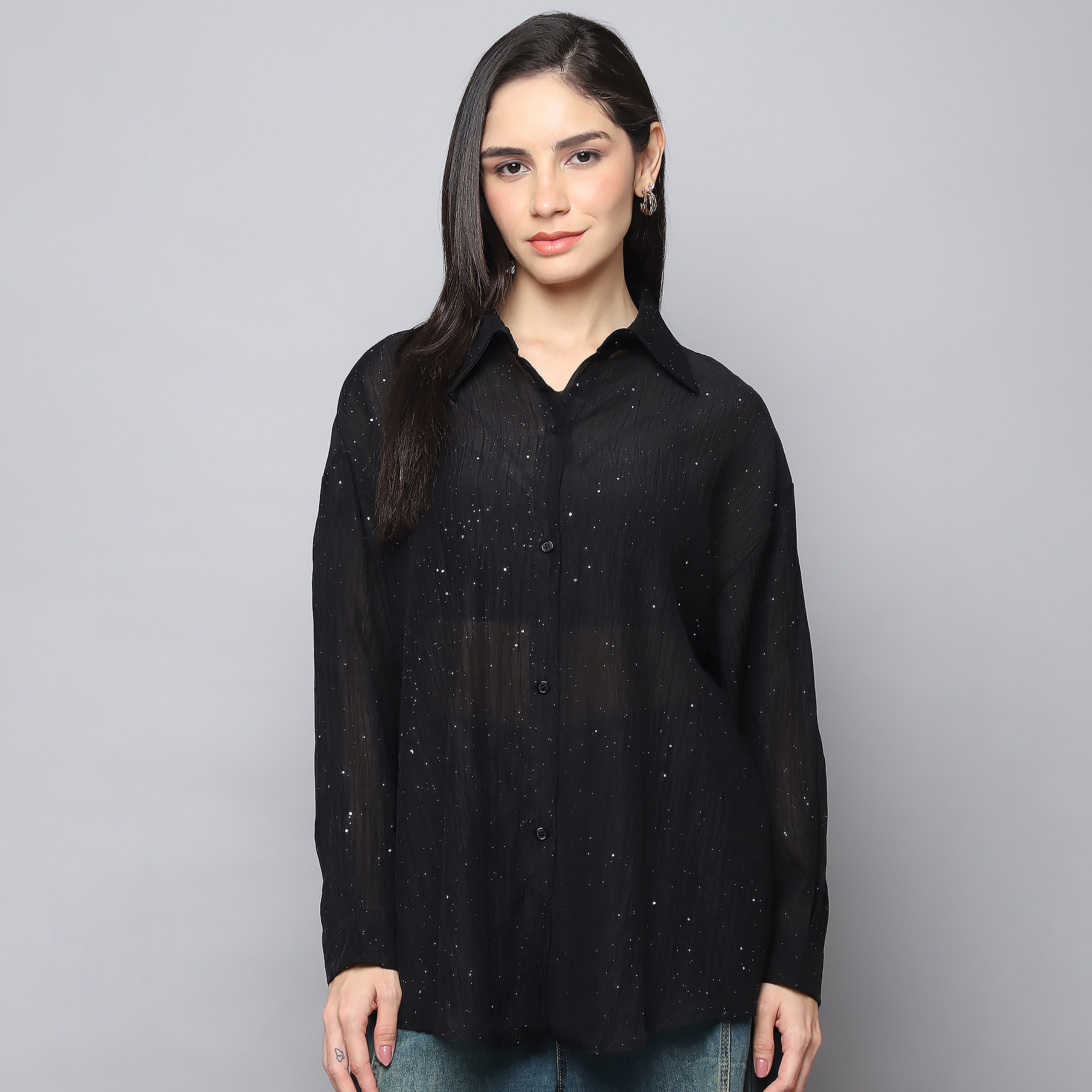 Oversized Shirt – Black