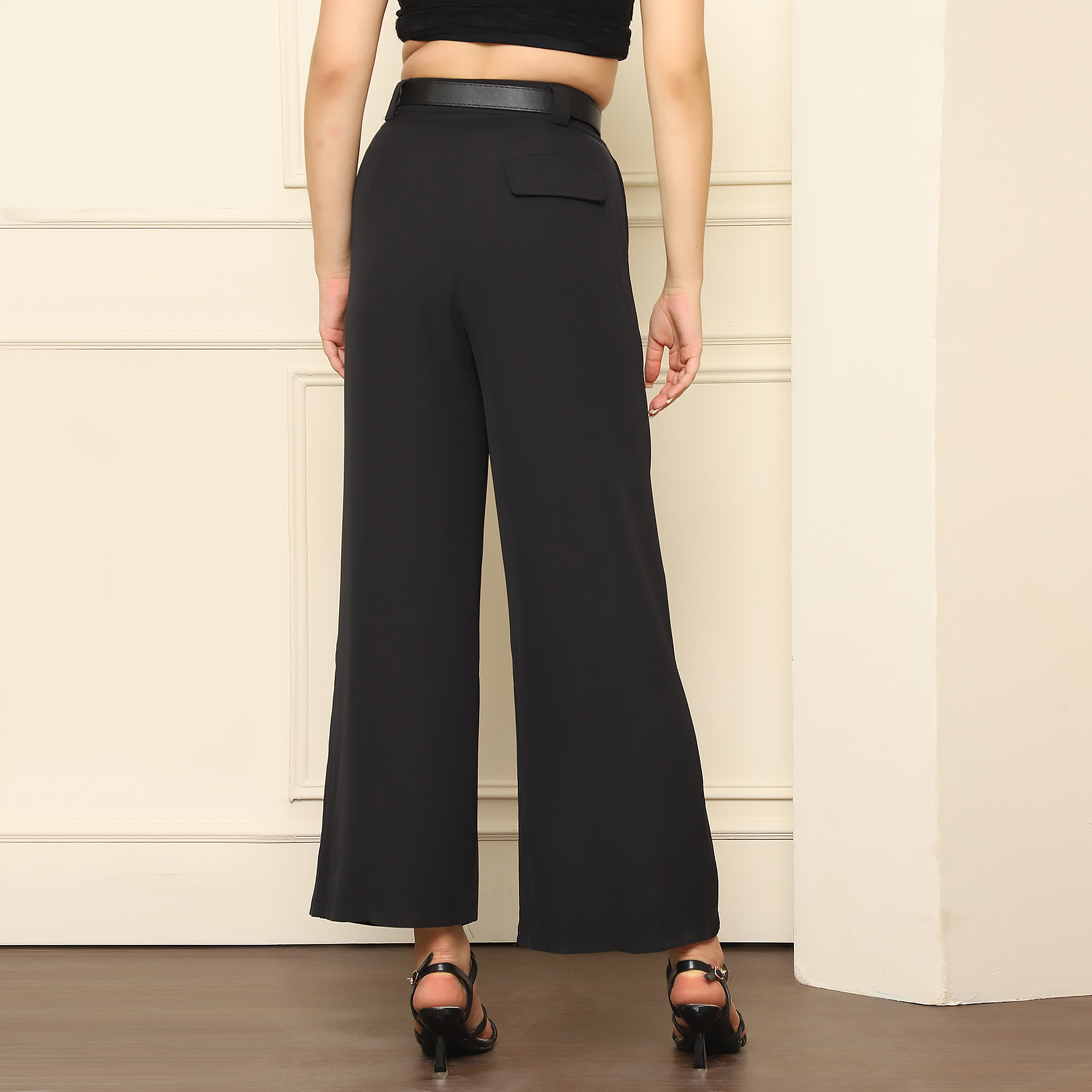 Korean Black Trousers