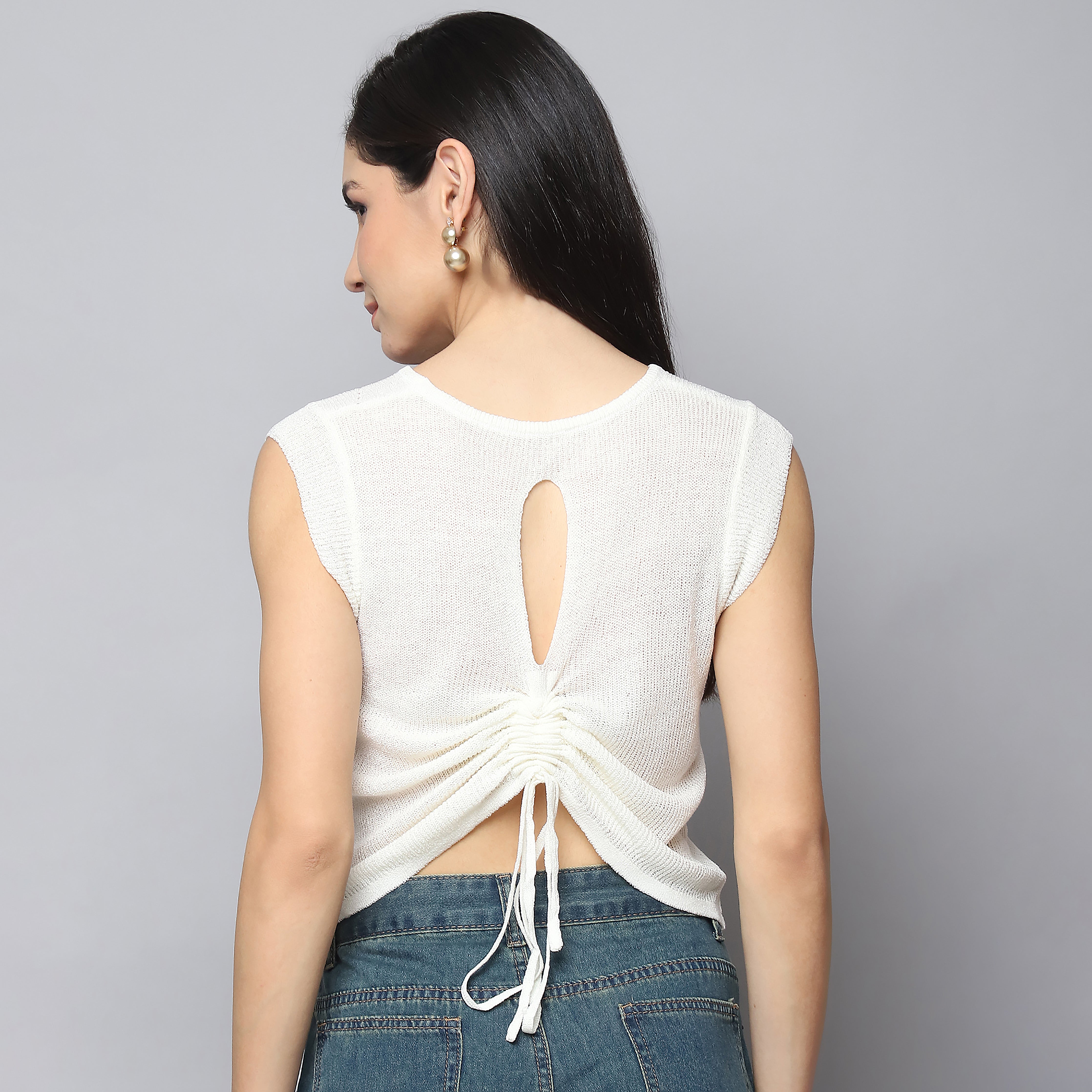 Knitted Top – Off White