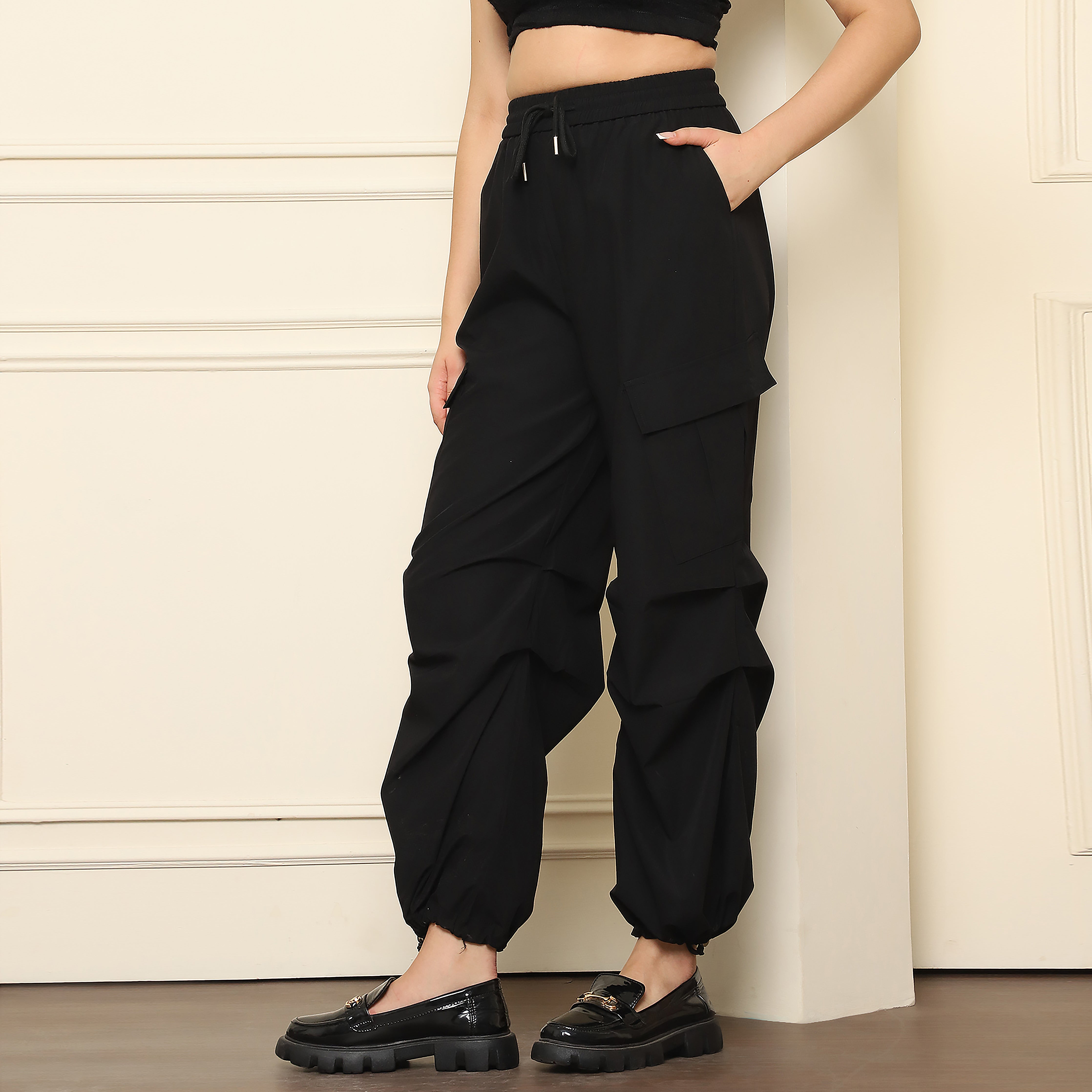 Black Cargo Pants