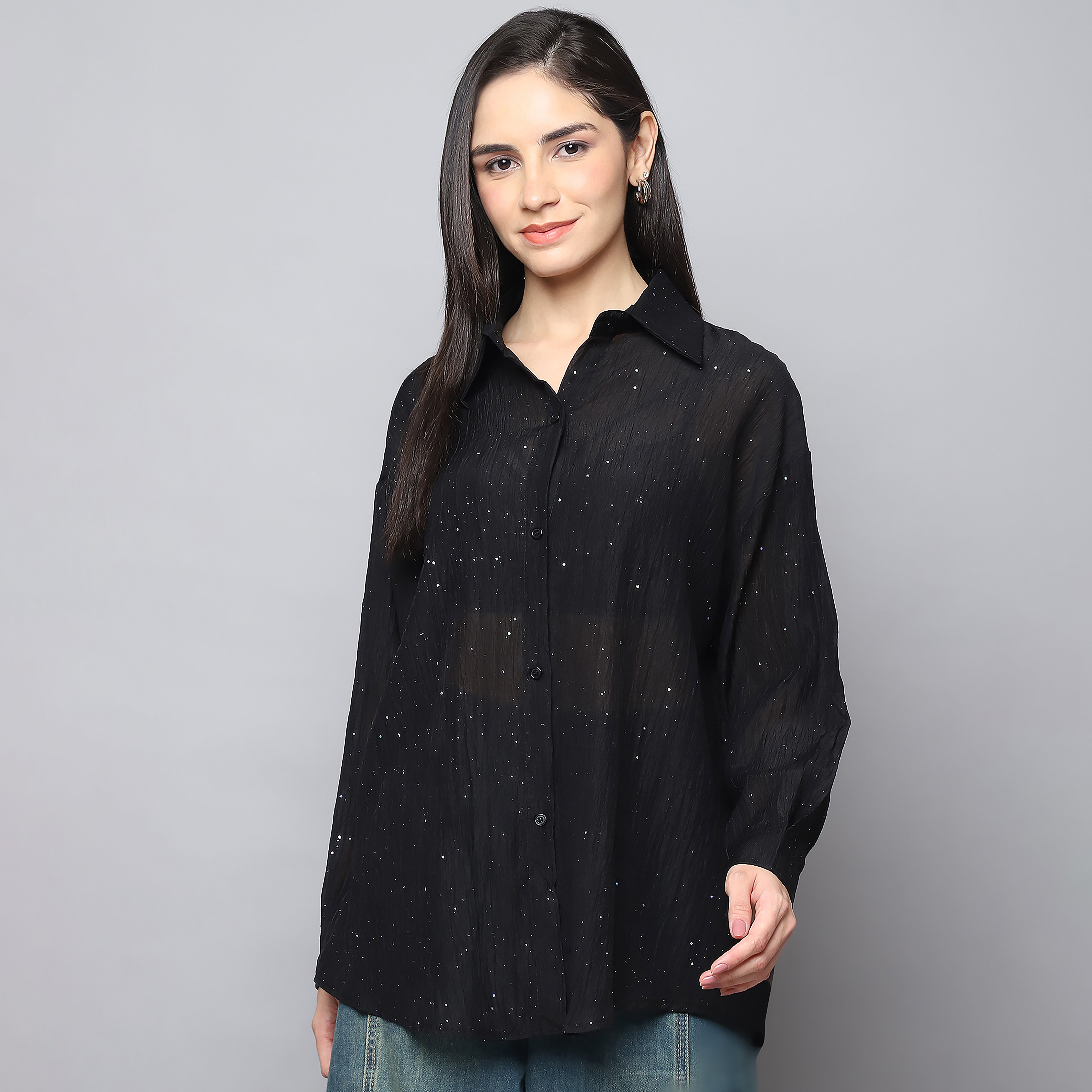 Oversized Shirt – Black