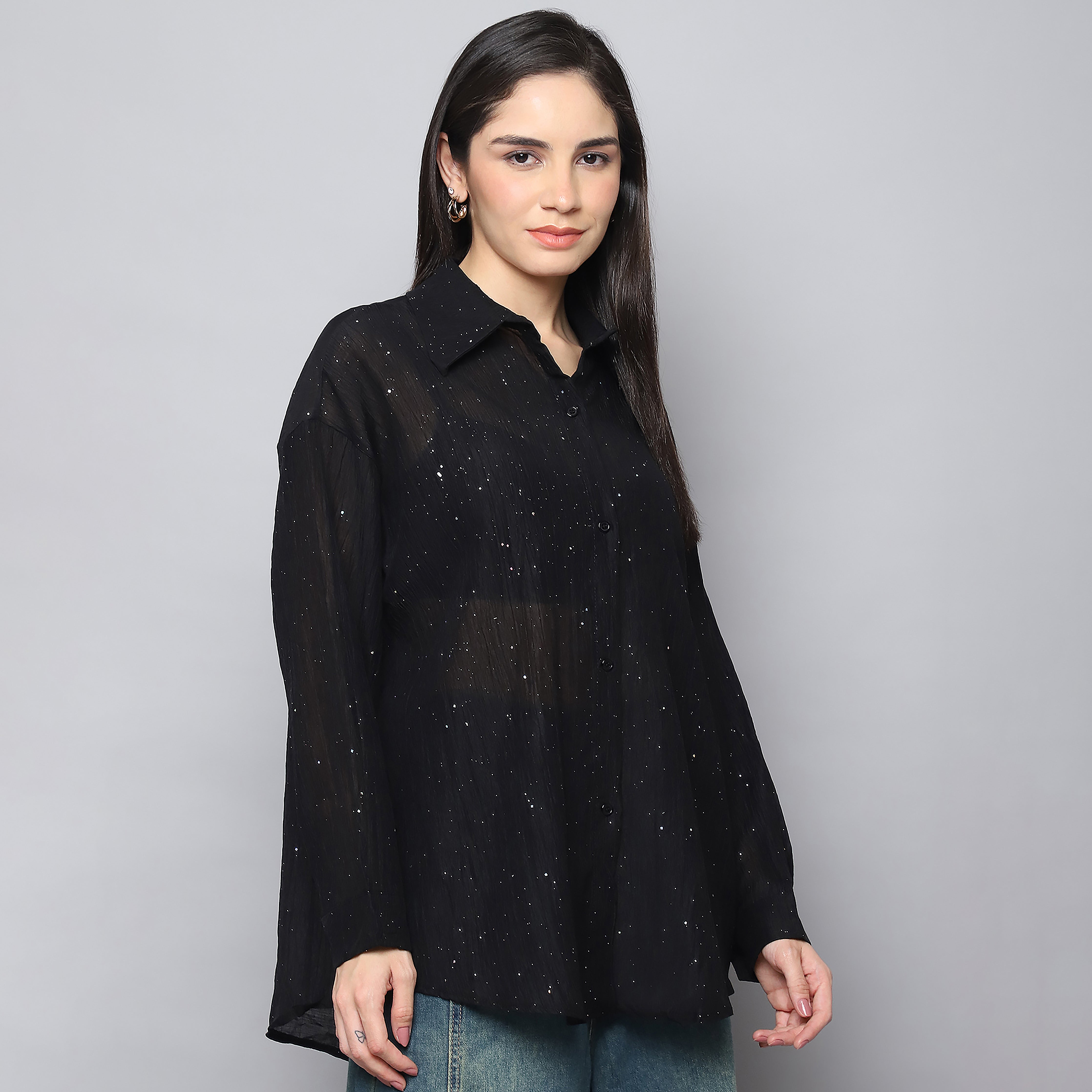 Oversized Shirt – Black